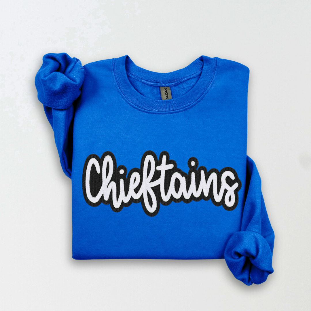 THE GOAT- Chieftains Sweatshirt- Sparkly Applique