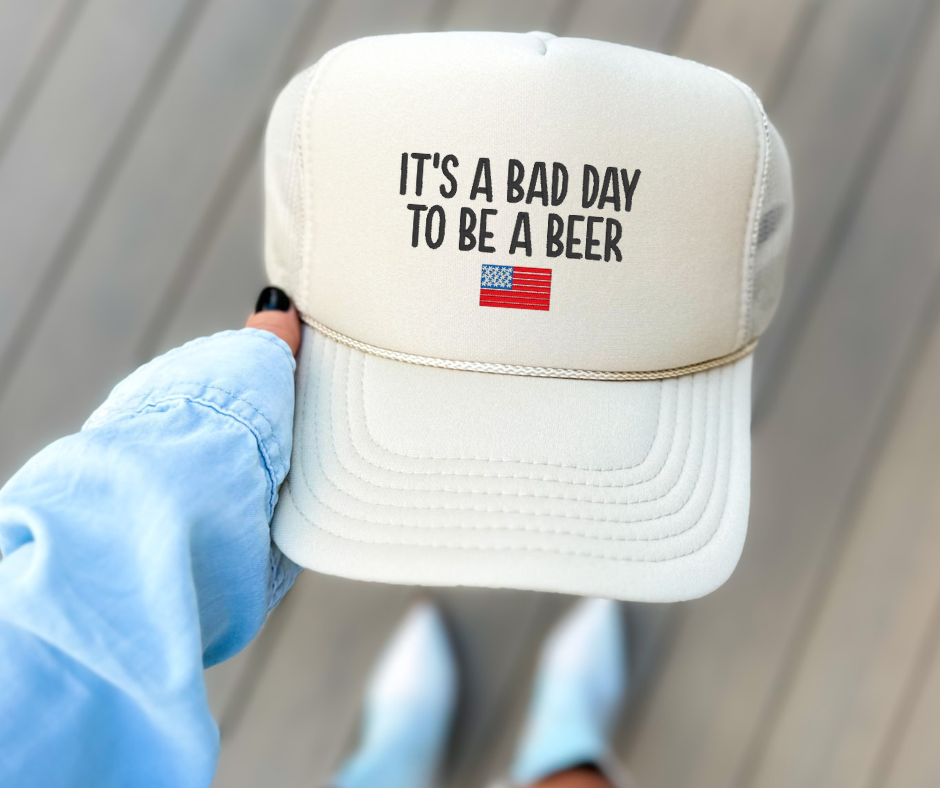 FREEDOM HAT - Embroidered trucker hat funny - 4th of July