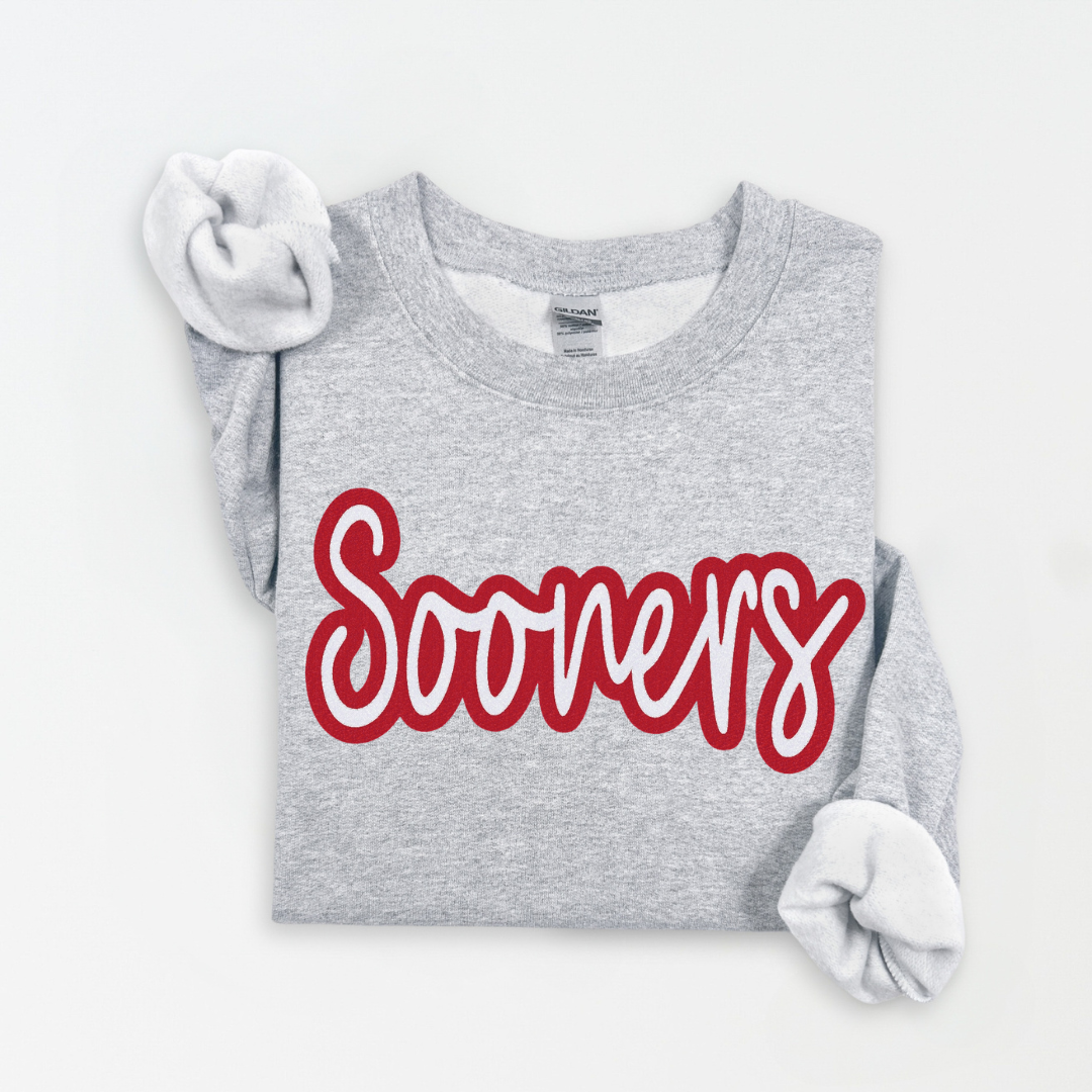 THE GOAT-Oklahoma Sweatshirt- Sparkly Applique
